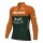 Heren Fietskleding Ale Team Jayco Alula TDF 2024 shirt met lange mouwen