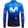 Heren Fietskleding Gobik Movistar 2024 Hyder-shirt met lange mouwen