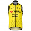 Heren Fietskleding Team Visma Lease a Bike 2025 Wind Vest