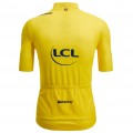 Heren Fietskleding Tour de France 2025 Fan Line Geel Shirt