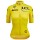 Dames Gele Tour de France 2025 Fan Line Trui