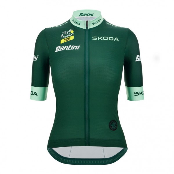 Dames Groene Tour de France 2025 Fan Line Trui