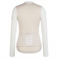 Dames Fietskleding Rapha Pro Team Lightweight damesshirt met lange mouwen - wit