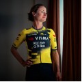 Dames Fietskleding Team Visma Lease a Bike 2025 The Wingbeat damesshirt