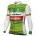 Heren Fietskleding Ale Crelan Corendon 2025 shirt met lange mouwen