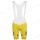 Yellow EF Education Frist Tour De France 2021 Korte Fietsbroeken Bib 2021062744