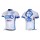 2012 FDJ-BigMatFietsshirt Korte mouw wit blauw 3843