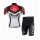 2014 Fox Racing Fietskleding Fietsshirt Korte Mouwen+Fietsbroek Korte zeem rood 990