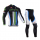 2014 Cannondale Fietskleding Fietsshirt lange mouw+lange fietsbroeken Wit Groen Blauw 1438