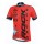 2015 Rock Racing rood Fietsshirt Korte Mouwen 2221