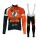 2015 ktm latr Fietskleding Fietsshirt lange mouw+Lange fietsbroeken Bib 2182