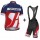 Specialized Fietskleding Fietsshirt Korte Zwart rood+Korte Fietsbroeken Bib Zwart 1187
