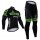 2015 Cannondale Garmin Fietskleding Fietsshirt lange mouw+Lange fietsbroeken 1586