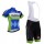 2015 Garmin Cannondale Fietskleding Set Fietsshirt Korte Mouwen+Fietsbroek Bib Korte 1591