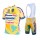 2015 Santini Mercatone Uno Bianchi Fietskleding Set Fietsshirt Korte Mouwen+Fietsbroek Bib Korte 2378