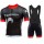 WILIER 2015 zwart Fietskleding Fietsshirt Korte+Korte Fietsbroeken Bib zwart 2301