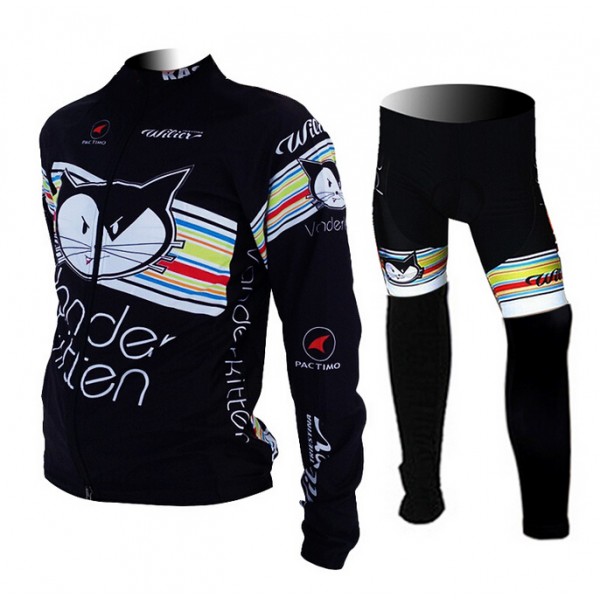 2015 Wilier Dames Fietskleding Fietsshirt lange mouw+Lange fietsbroeken 3536
