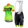 2015 ALE Dames groen Fietskleding Fietsshirt Korte+Korte Fietsbroeken Bib 3588