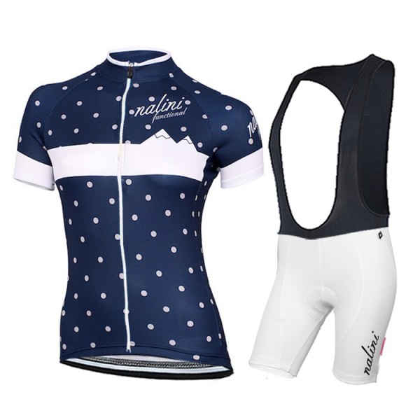 2015 Dames NA Siele bleu Snow Dames Fietskleding Fietsshirt Korte+Korte fietsbroeken Bib 3608