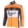 2015 team orange roompot regen Fietsshirt lange mouw 2645