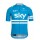 2016 SKY Blue Fietskleding Fietsshirt Korte Mouw 20160080