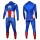 Captain America Fietskleding Fietsshirt lange mouw+Lange fietsbroeken 2016036501