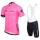 2016 Strava rose Fietskleding Fietsshirt Korte+Korte Fietsbroeken Bib 2016036676