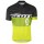2016 Scott zwart groen geel Fietsshirt Korte Mouw 2016036633