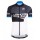 2016 Santini Atom 20 zwart wit blauw Fietsshirt Korte Mouw 2016036607