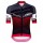 2016 Santini Interactive 30 zwart rood Fietsshirt Korte Mouw 2016036611