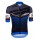 2016 Santini Interactive 30 zwart blauw Fietsshirt Korte Mouw 2016036614