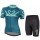 NALINI PRO Dames Enne Fietskleding Fietsshirt Korte+Korte fietsbroeken petrol 20160990