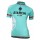 Bianchi Milano Eddi 1 Dames Fietsshirt Korte Mouw wit celeste 20160923