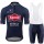 alpecin fenix 2020 Blauw Fietskleding Fietsshirt Korte Mouw+Korte Fietsbroeken Bib 2021139