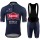 alpecin fenix 2020 Blauw Fietskleding Fietsshirt Korte Mouw+Korte Fietsbroeken Bib 2021141