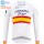 Spanish Winter Fleece Astana Pro Team 2021 Wielerkleding Fietsshirt Korte Mouw 20210353