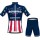 CHAMPION USA Pro Team 2021 Fietskleding Fietsshirt Korte Mouw+Korte Fietsbroeken Bib 20210567