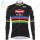 Winter 2021 Alpecin Fenix World Champion zwart Fietsshirt Lange Mouw 95
