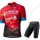 Bahrain Victorious 2021 Team Wielerkleding Fietsshirt Korte Mouw+Korte Fietsbroeken 81