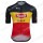 Team 2022 Belgium alpecin fenix Fietskleding Fietsshirt Korte Mouw 202201120