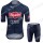 Team 2022 Blue alpecin fenix Fietskleding Fietsshirt Korte Mouw+Korte Fietsbroeken Bib 202201122