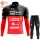 Winter Drone Hopper-Androni Giocattoli 2022 Pro Team Fietskleding Fietsshirt Lange Mouw+Lange Fietsbroek Bib 202212213