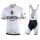 2022 Bianchi Milano Isalle White Fietskleding Fietsshirt Korte Mouw+Korte Fietsbroeken Bib eaMQA