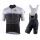 2022 Bianchi Milano Quirra Black White Fietskleding Fietsshirt Korte Mouw+Korte Fietsbroeken Bib oTbdP
