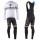 2022 Bianchi White Thermal Fietskleding Fietsshirt Lange Mouw+Lange Fietsbroek Bib SJ6I6