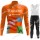 euskadi euskaltel 2022 Pro Team Fietskleding Fietsshirt Lange Mouw+Lange Fietsbroek Bib 2022122535