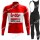 Lotto Soudal 2022 Pro Team Fietskleding Fietsshirt Lange Mouw+Lange Fietsbroek Bib 2022122559