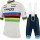 Team TREK SEGAFREDO 2022 Fietskleding Fietsshirt Korte Mouw+Korte Fietsbroeken Bib World Champion 2022052948