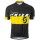 2015 Proteam Scott zwart-geel Fietsshirt Korte Mouwen 2258