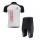 BMC Racing Team Fietskleding Fietsshirt Korte Mouwen+Fietsbroek Korte zeem wit 872